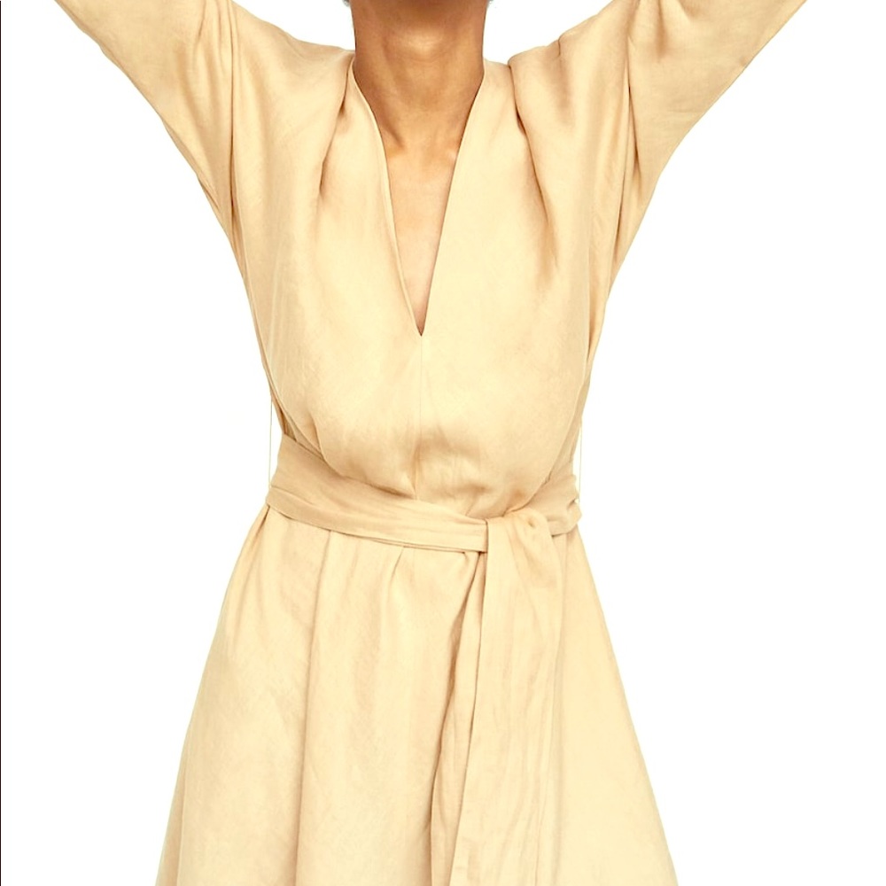 New Zara linen dress